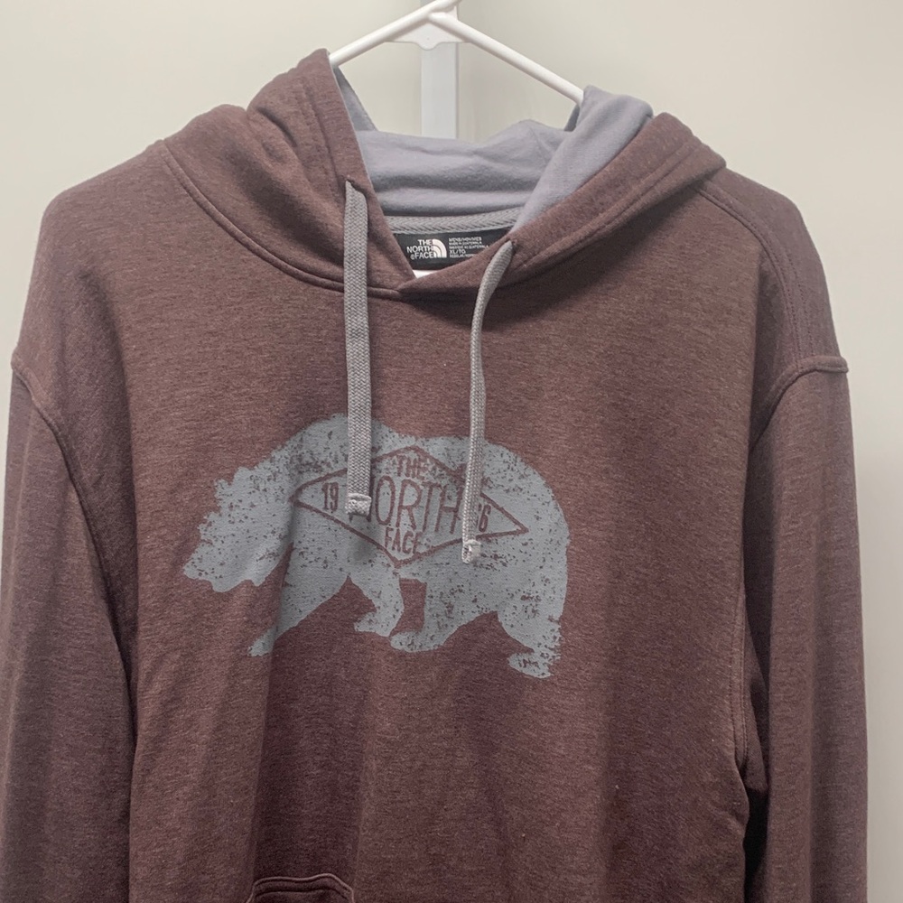 The North Face Men's Brown Graphic Hoodie NWT X-large